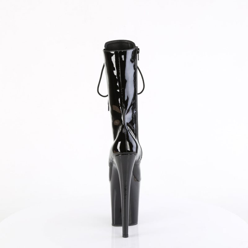 Bottines Pleaser Flamingo-1054 Femme Noir | PARIS FRUPFRLY