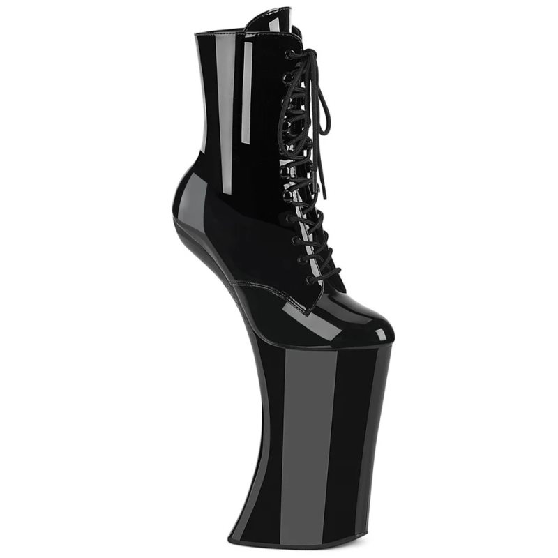 Bottines Pleaser Forbidden-1020 Femme Noir | FRANCE FRSAZRQO