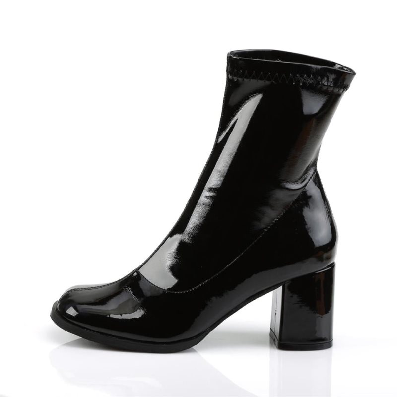 Bottines Pleaser Gogo-150 Femme Noir | PARIS FRXYCBUZ