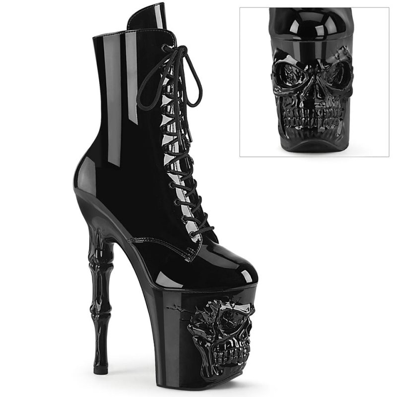 Bottines Pleaser Rapture-1020 Femme Noir | PARIS FRYELHSI