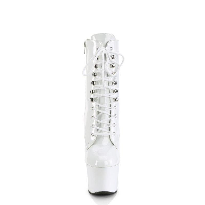 Bottines Pleaser Sky-1020 Femme Blanche | PARIS FRNDKPGW