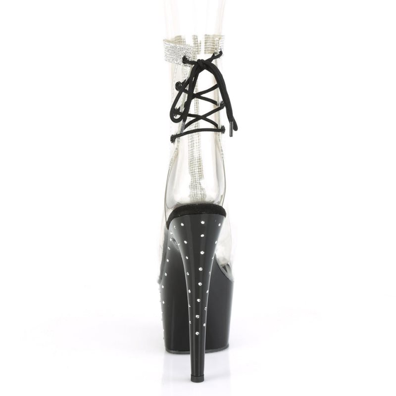 Bottines Pleaser Stardust-1018C-2RS Femme Noir | PARIS FROSJMKT