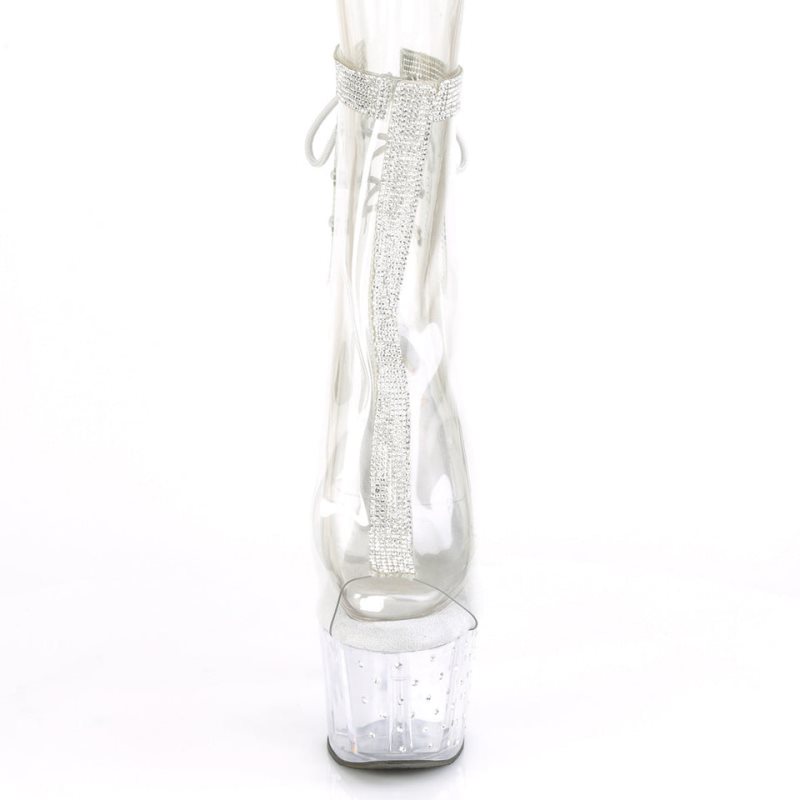 Bottines Pleaser Stardust-1018C-2RS Femme Clear | PARIS FRZQWYHG