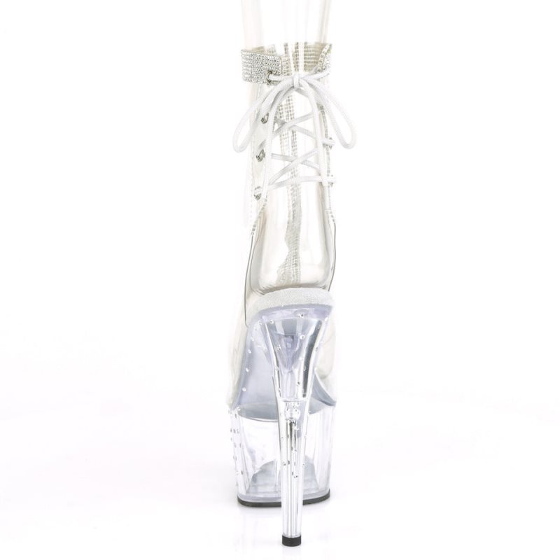 Bottines Pleaser Stardust-1018C-2RS Femme Clear | PARIS FRZQWYHG