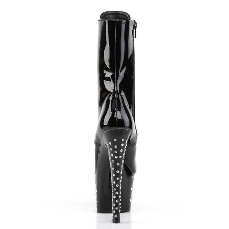 Bottines Pleaser Stardust-1020-7 Femme Noir | FRANCE FRRWVDNO