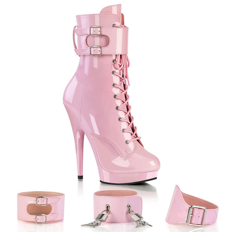 Bottines Pleaser Sultry-1023 Femme Rose | FRANCE FRQGLMTI