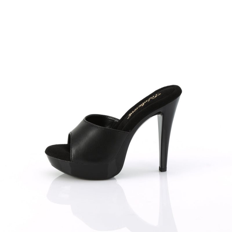 Claquette Plateforme Pleaser Cocktail-501L Femme Noir | PARIS FRODIXJT