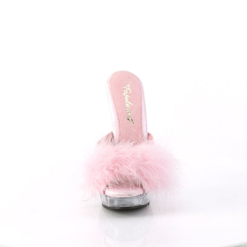 Claquette Plateforme Pleaser Sultry-601F Femme Rose | PARIS FRMXZPHR