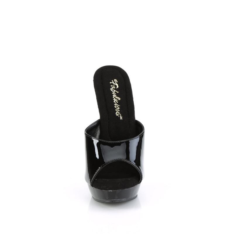 Claquette Plateforme Pleaser Sultry-601 Femme Noir | FRANCE FRVWKIOU