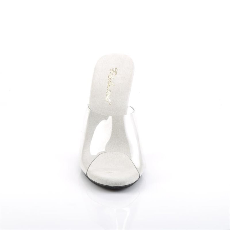 Claquette Pleaser Caress-401 Femme Clear | FRANCE FRAKICJU