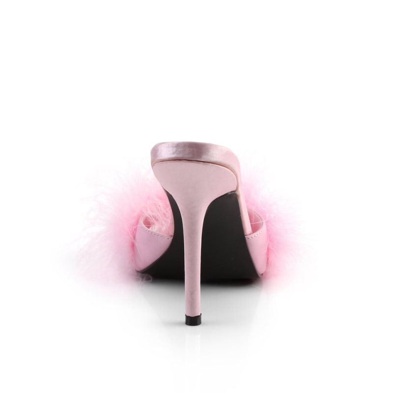 Claquette Pleaser Classique-01F Femme Rose | FRANCE FRXVPOBI