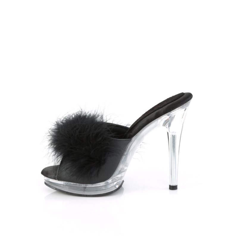 Claquette Pleaser Glory-501F-8 Femme Noir | FRANCE FRVREUOT