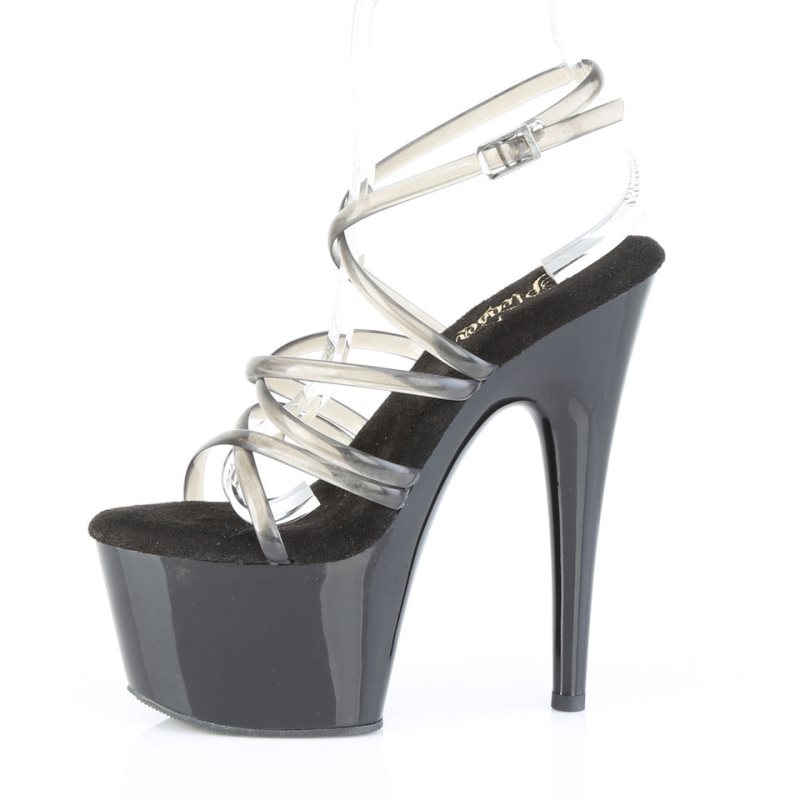 Talons Pleaser Adore-706 Femme Noir | PARIS FRULRHAN