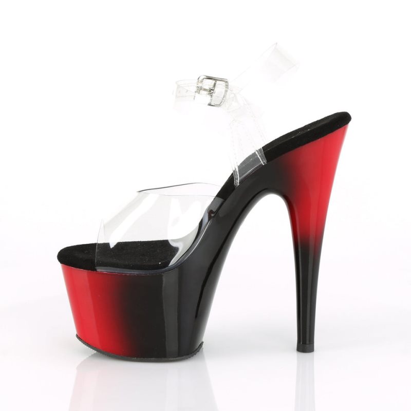 Talons Pleaser Adore-708BR Femme Noir | FRANCE FRAKQVFW