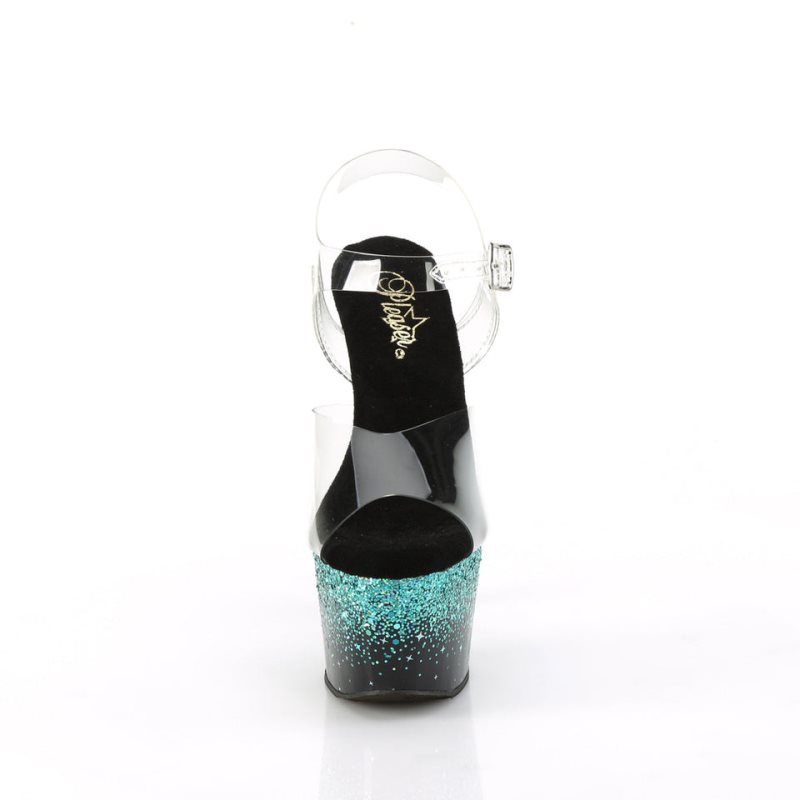 Talons Pleaser Adore-708SS Femme Turquoise | PARIS FRMWVQNJ