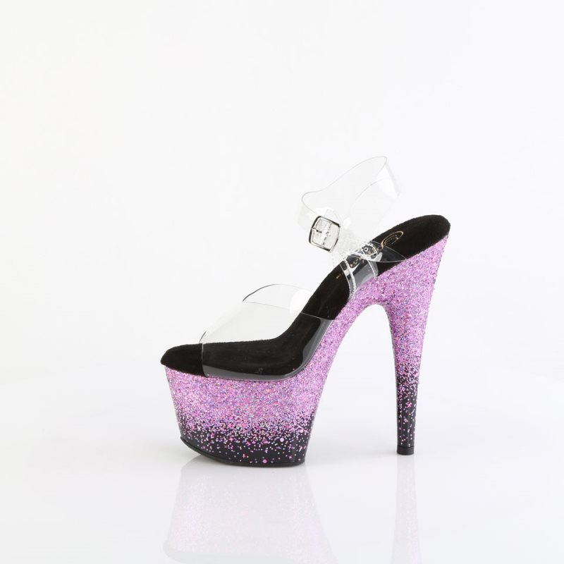 Talons Pleaser Adore-708SS Femme Violette | FRANCE FRZBDXIK