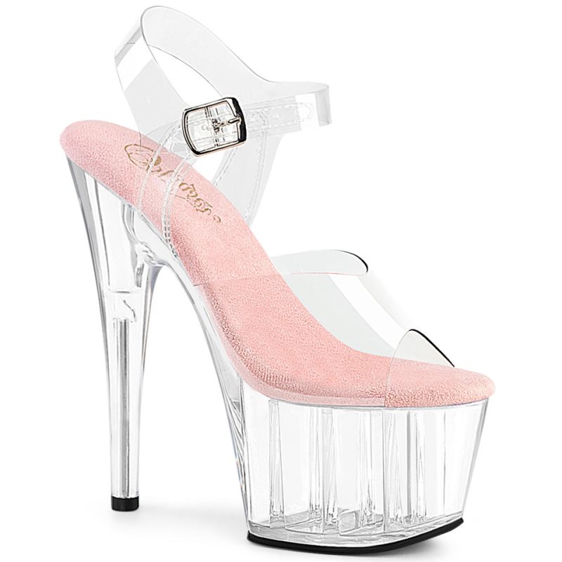 Talons Pleaser Adore-708 Femme Rose | FRANCE FRSBOVQE