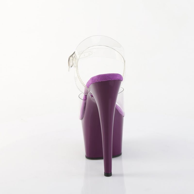 Talons Pleaser Adore-708 Femme Violette | PARIS FRCGDFQO