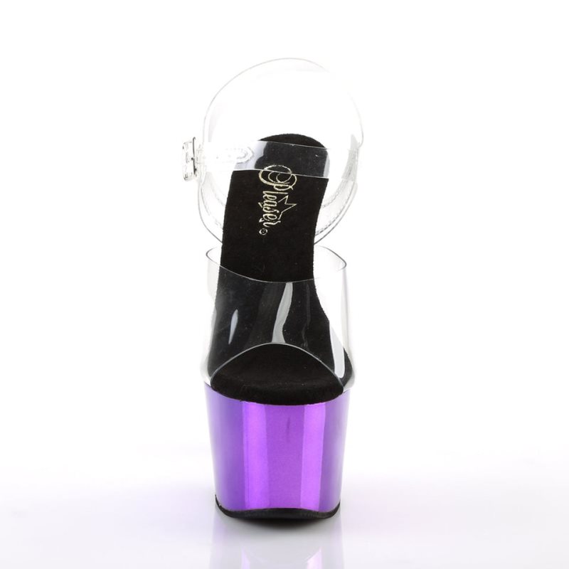 Talons Pleaser Adore-708 Femme Violette | FRANCE FRXSLRPQ