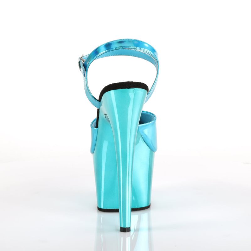 Talons Pleaser Adore-709HGCH Femme Turquoise | FRANCE FRBIYEJM