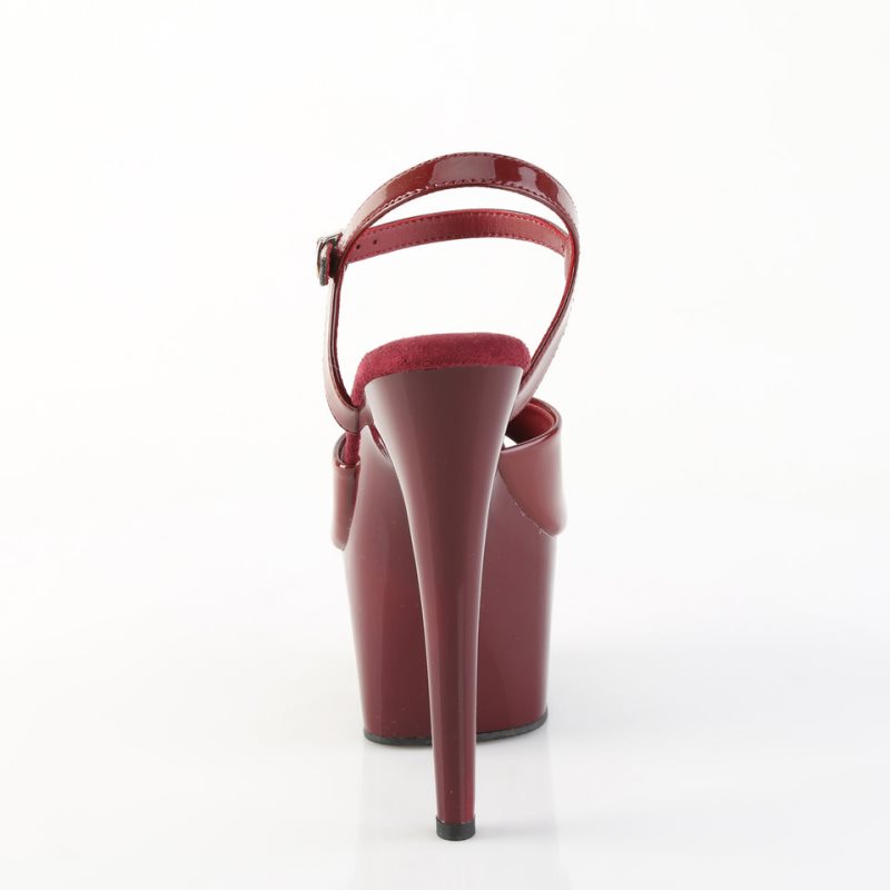 Talons Pleaser Adore-709 Femme Bordeaux | PARIS FRNRYITH