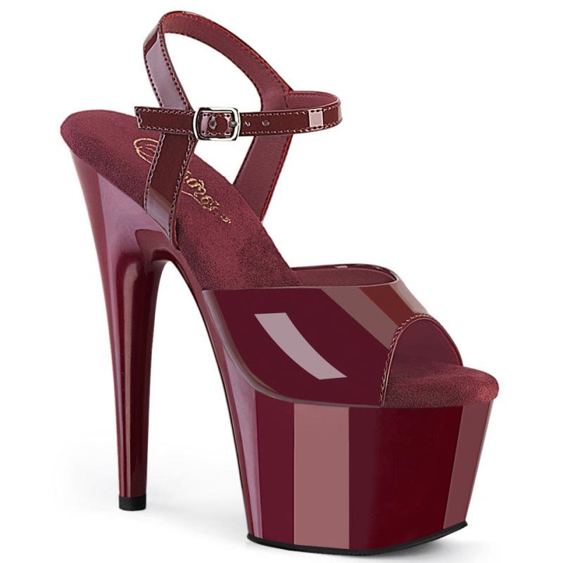 Talons Pleaser Adore-709 Femme Bordeaux | PARIS FRNRYITH