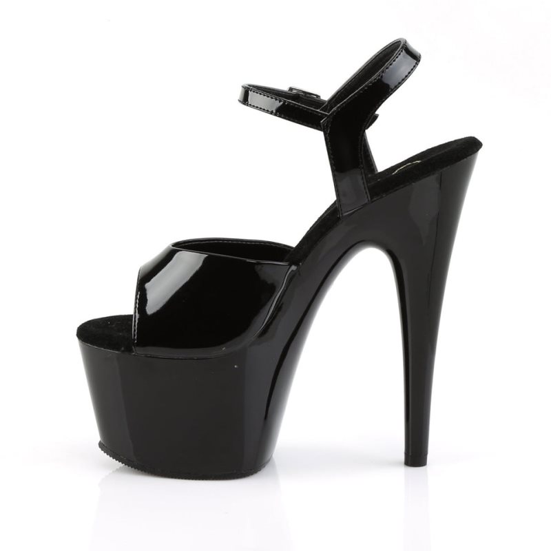 Talons Pleaser Adore-709 Femme Noir | PARIS FRTPHKYL