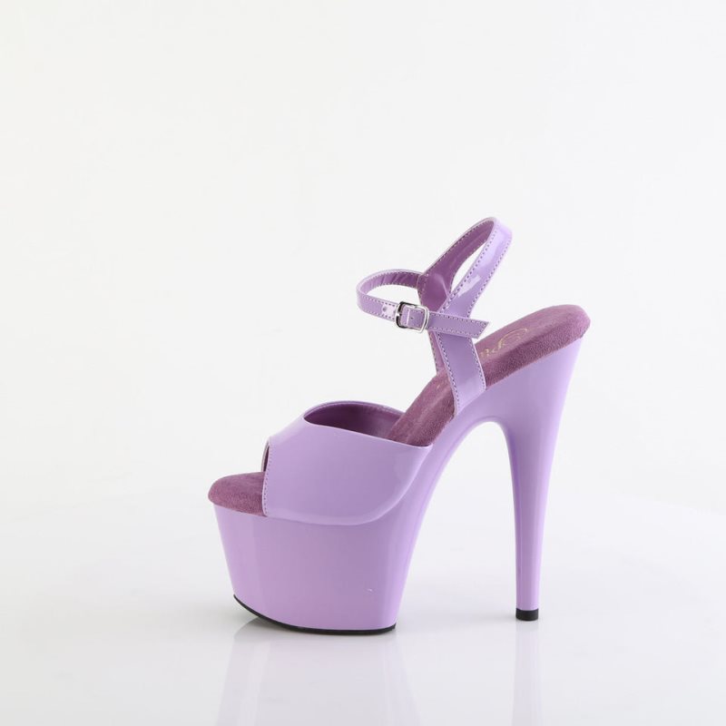 Talons Pleaser Adore-709 Femme Violette | FRANCE FRQYUJHL