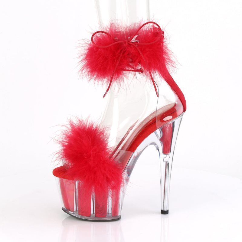 Talons Pleaser Adore-724F Femme Rouge | PARIS FROUATMQ