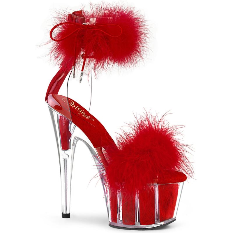 Talons Pleaser Adore-724F Femme Rouge | PARIS FROUATMQ