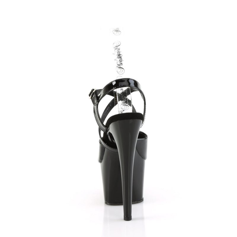 Talons Pleaser Adore-724 Femme Noir | PARIS FRNVKGOD