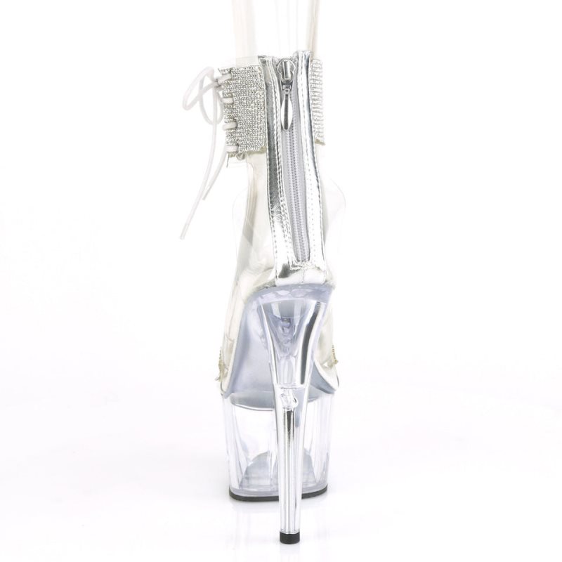 Talons Pleaser Adore-727RS Femme Clear | PARIS FROIERKZ