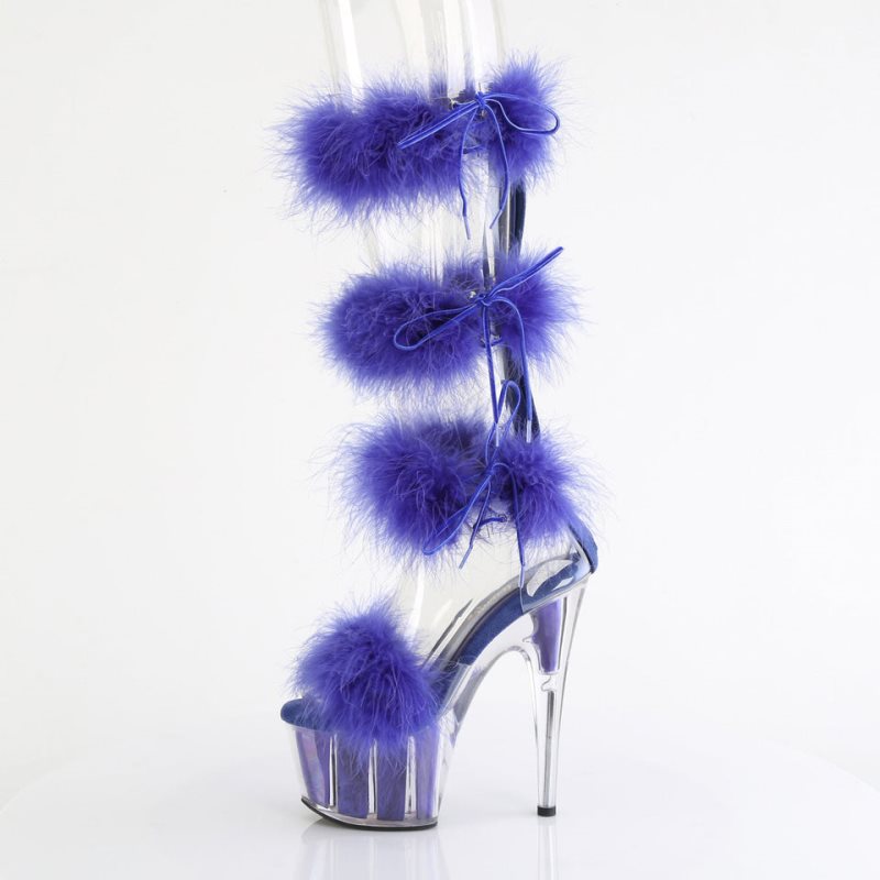 Talons Pleaser Adore-728F Femme Bleu | PARIS FREMOAHW