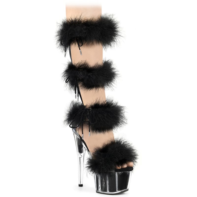 Talons Pleaser Adore-728F Femme Noir | FRANCE FRGEWBZI