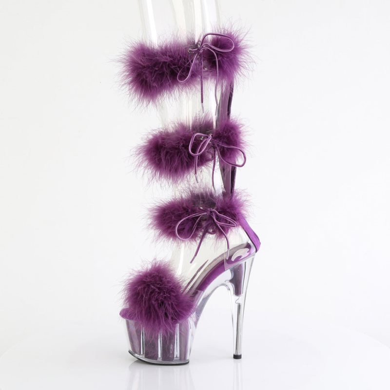 Talons Pleaser Adore-728F Femme Violette | PARIS FRDYKQOZ