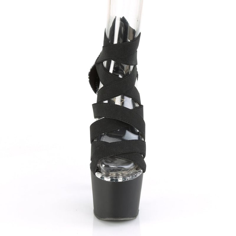 Talons Pleaser Adore-748SP Femme Noir | PARIS FROMAQKC