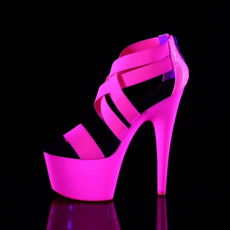 Talons Pleaser Adore-769UV Femme Rose | PARIS FRLKXMJN