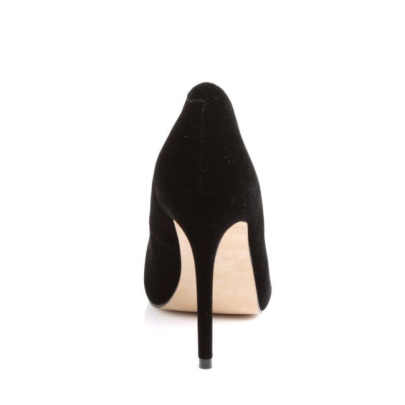 Talons Pleaser Amuse-20 Femme Noir | FRANCE FRKVNHWT