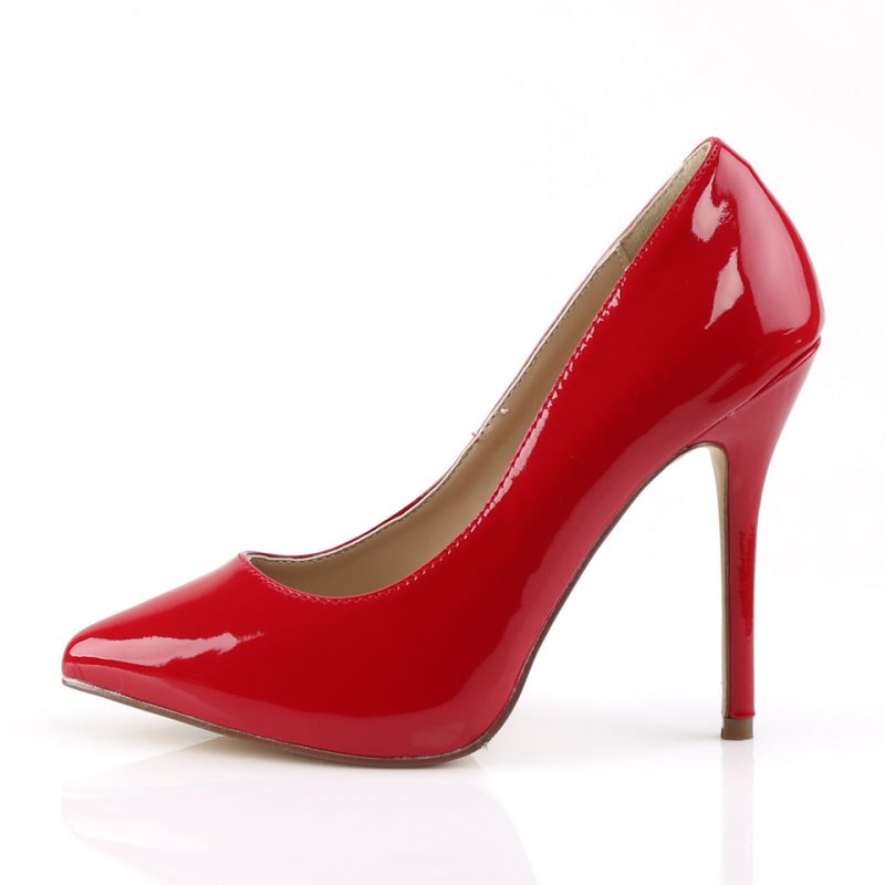 Talons Pleaser Amuse-20 Femme Rouge | FRANCE FRGSRMYK