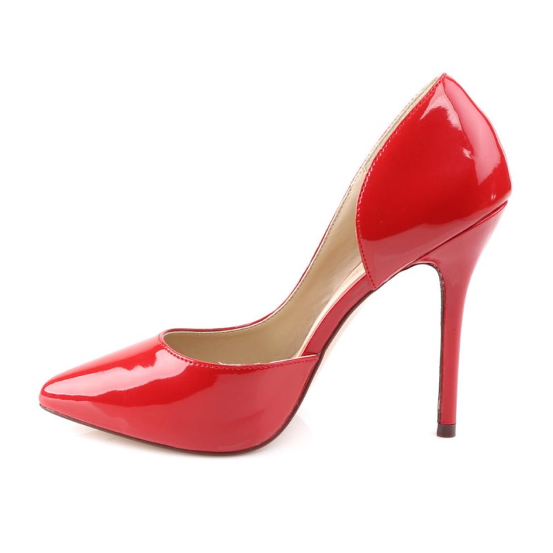 Talons Pleaser Amuse-22 Femme Rouge | PARIS FRCMNOJW