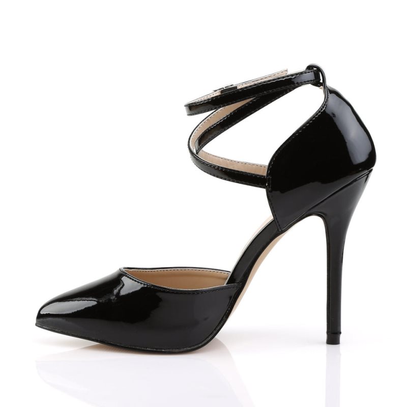 Talons Pleaser Amuse-25 Femme Noir | FRANCE FRWLRSAD