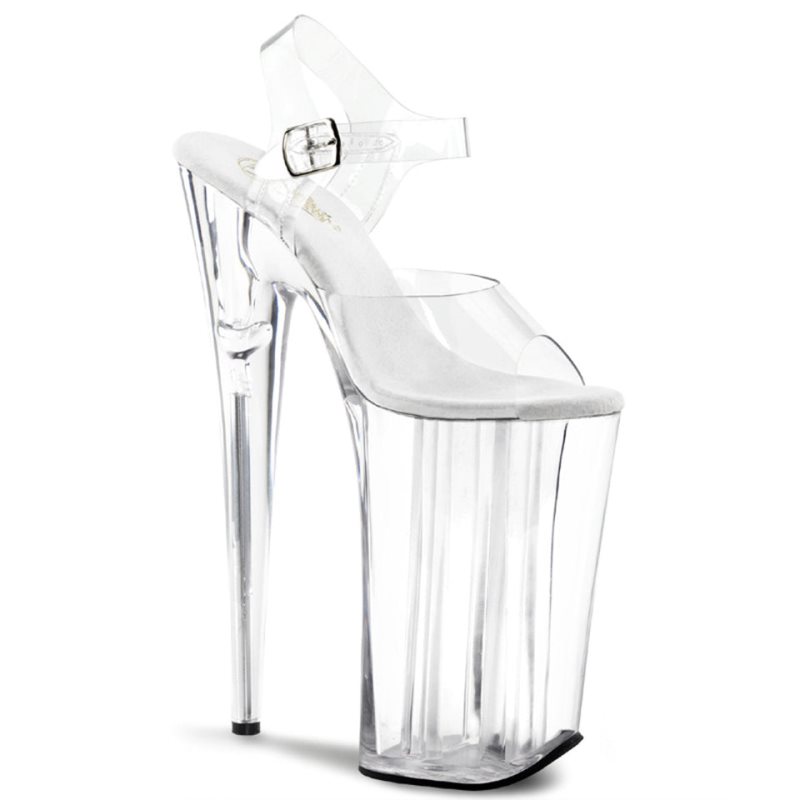 Talons Pleaser Beyond-008 Femme Clear | PARIS FRYHOJTD