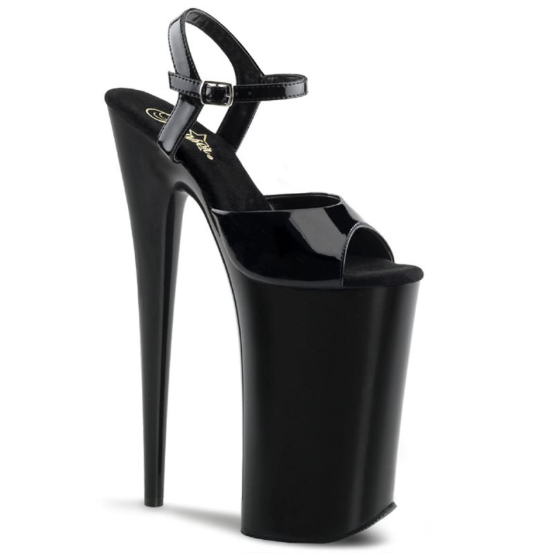 Talons Pleaser Beyond-009 Femme Noir | FRANCE FRITJKHO