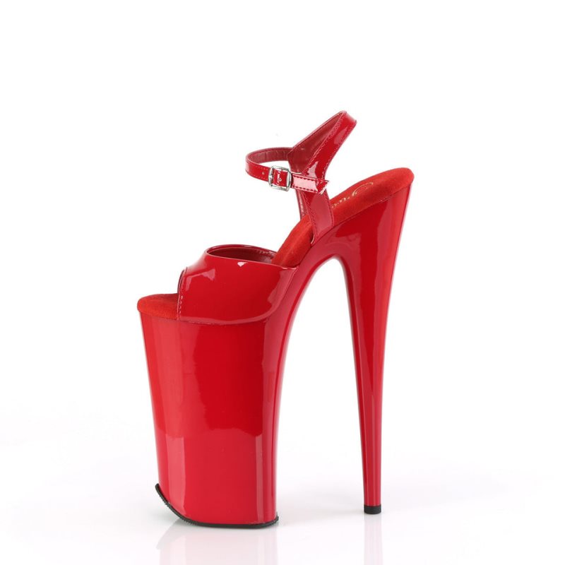 Talons Pleaser Beyond-009 Femme Rouge | PARIS FROIUVTF