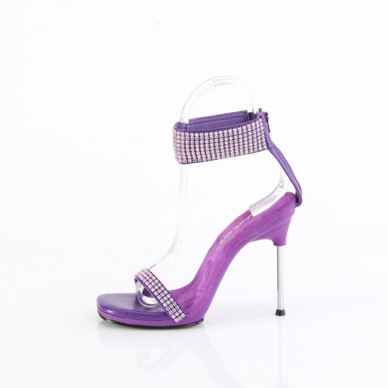 Talons Pleaser Chic-40 Femme Violette | PARIS FRJECHML