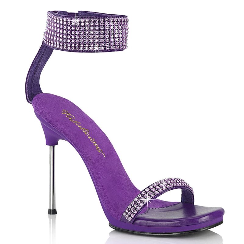 Talons Pleaser Chic-40 Femme Violette | PARIS FRJECHML