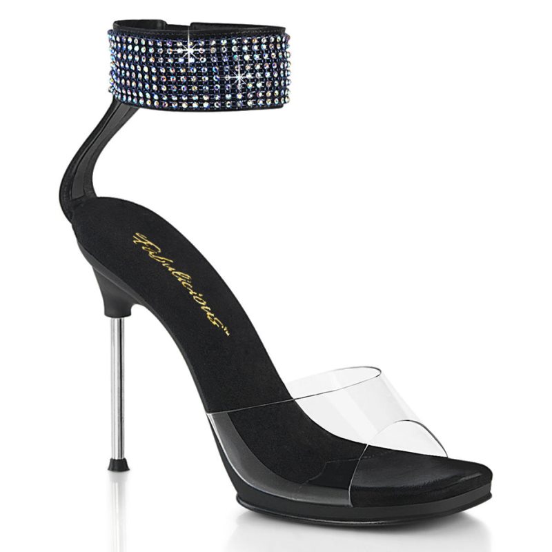 Talons Pleaser Chic-42 Femme Noir | PARIS FRMZCWAJ