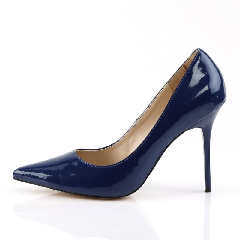 Talons Pleaser Classique-20 Femme Bleu Marine | FRANCE FRFZGIDV