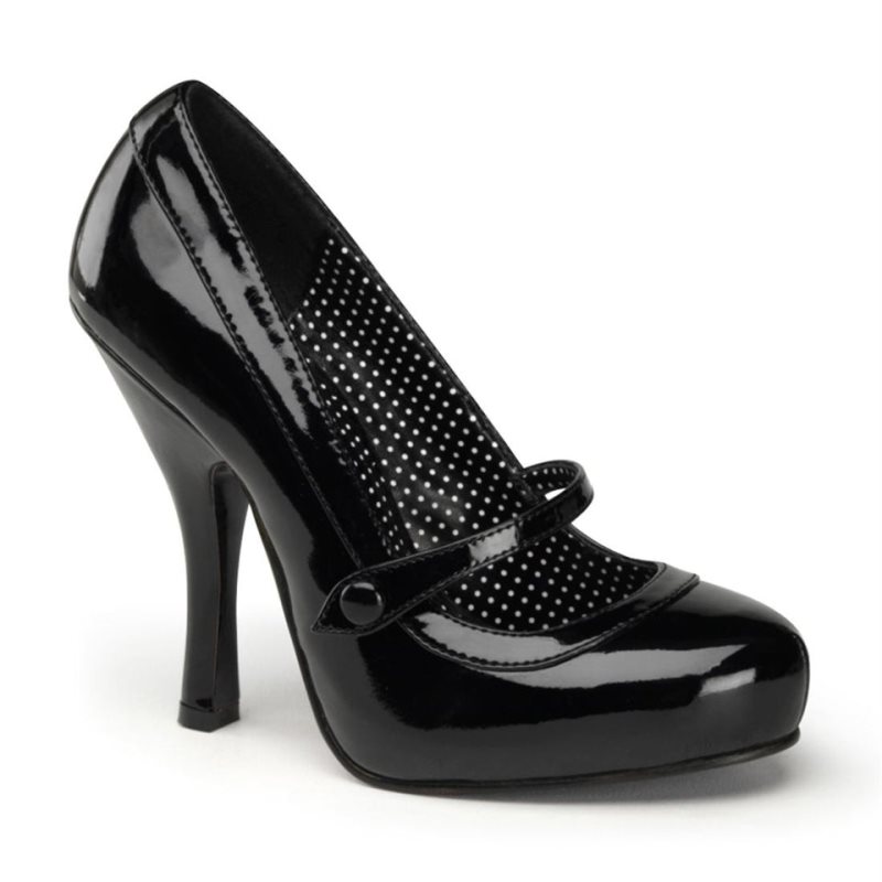 Talons Pleaser Cutiepie-02 Femme Noir | FRANCE FRGYAJSM