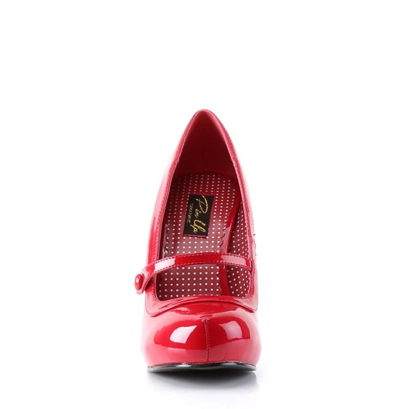 Talons Pleaser Cutiepie-02 Femme Rouge | PARIS FRCREXJB